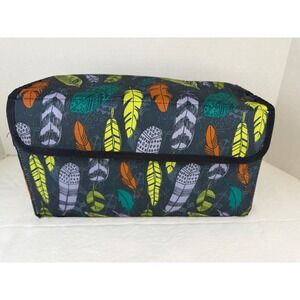 Thirty One 31 Get Creative Case Falling Feathers Box Bag